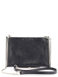 Black Calfskin Mini Crossbody Bag