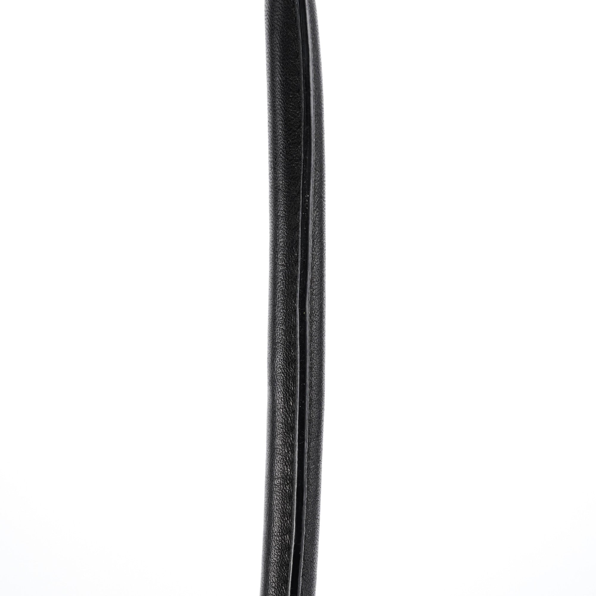 Black Calfskin Studded Paraty 2-Way Bag