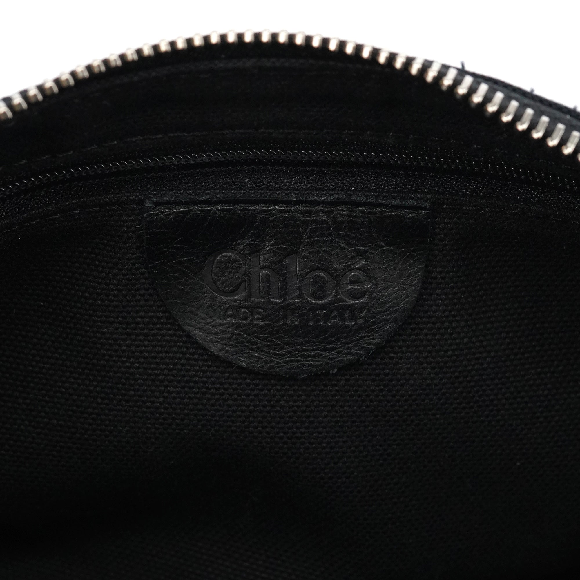 Black Canvas Logo Shoulder Bag