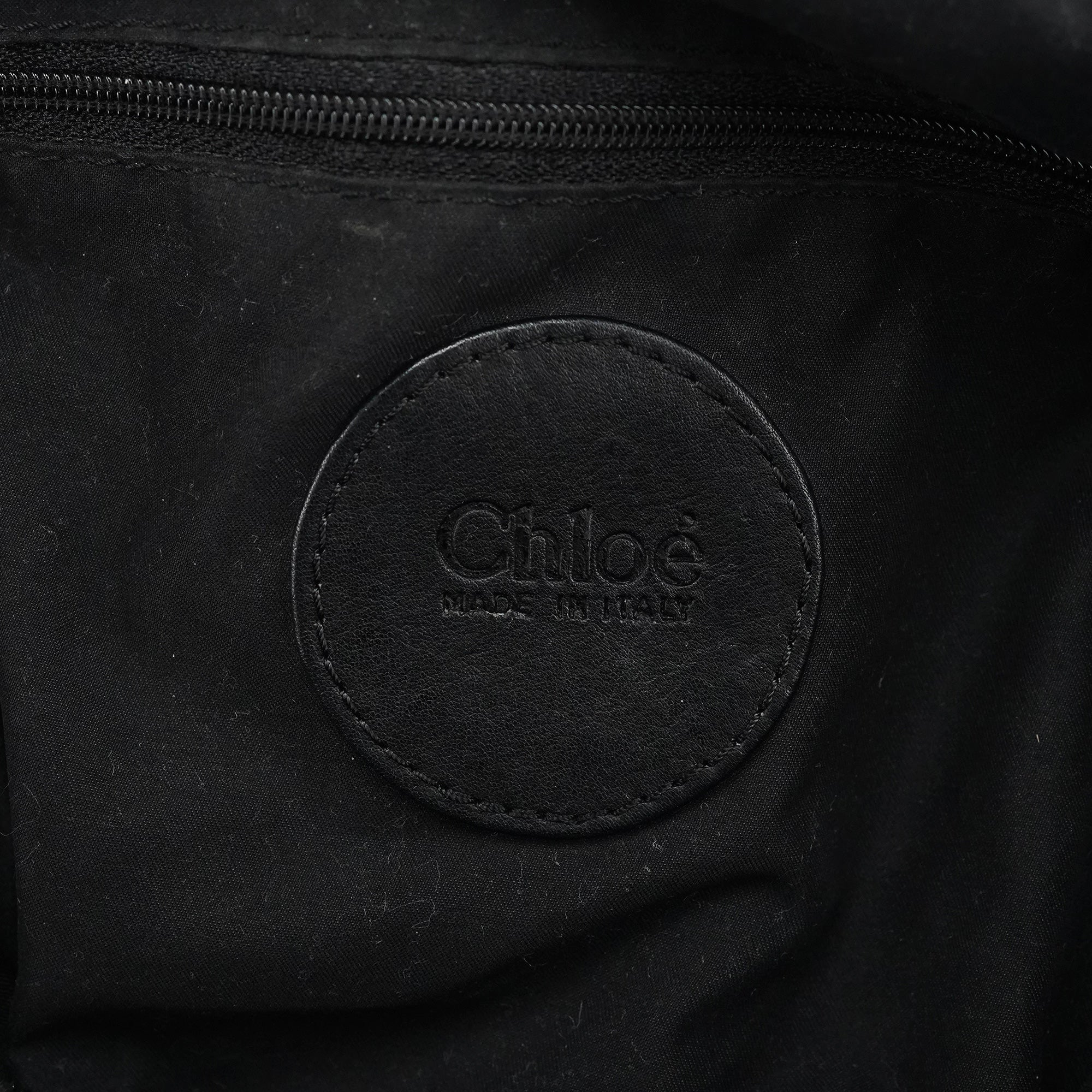 Black Canvas Silver Logo Tote Bag