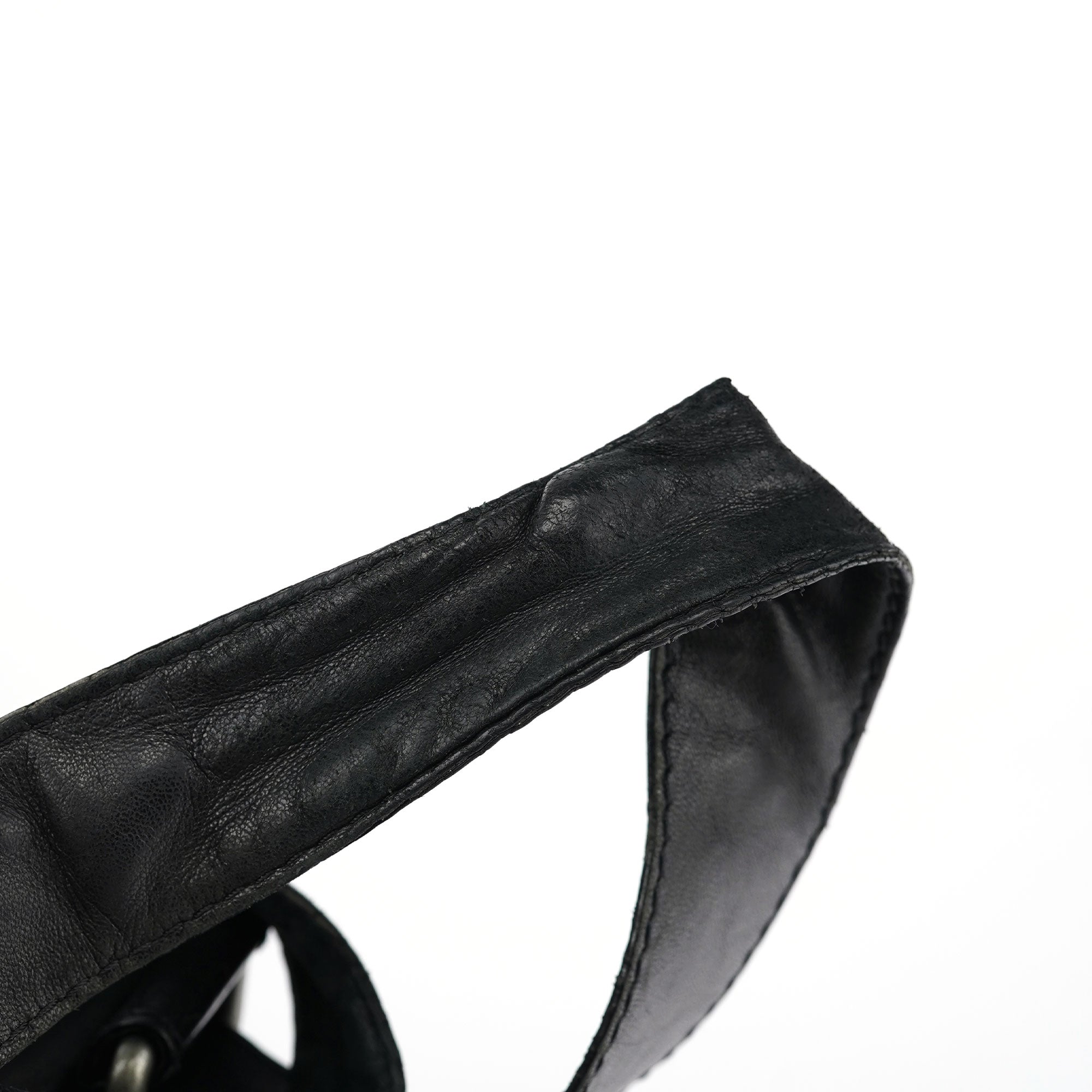 Black Lambskin Betty Tote Bag
