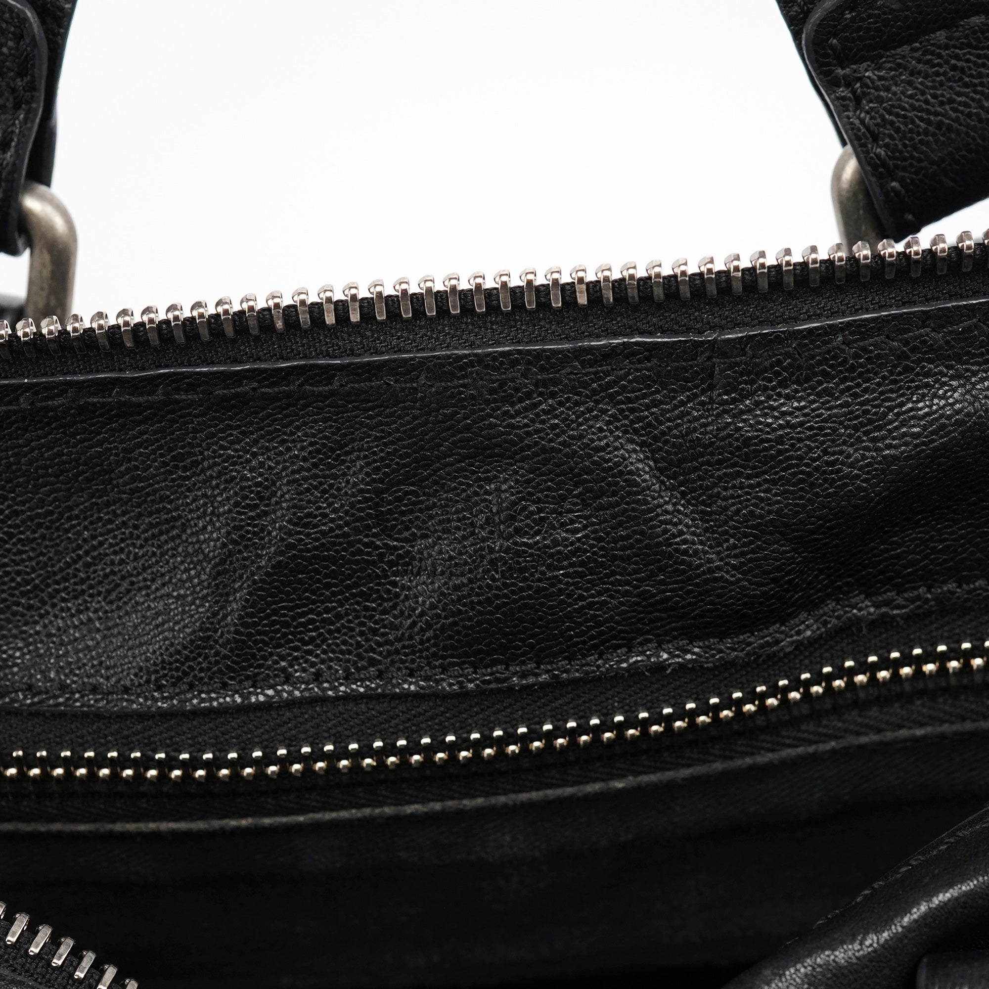 Black Lambskin Betty Tote Bag