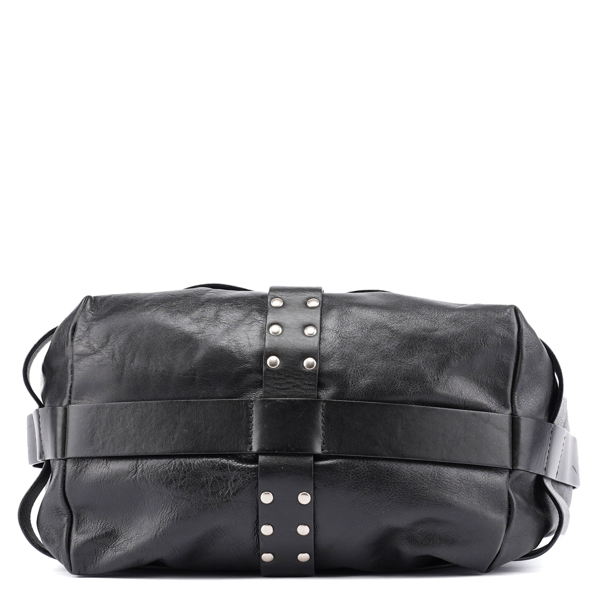 Black Lambskin Kerala Shoulder Bag