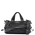 Black Lambskin Tote Bag