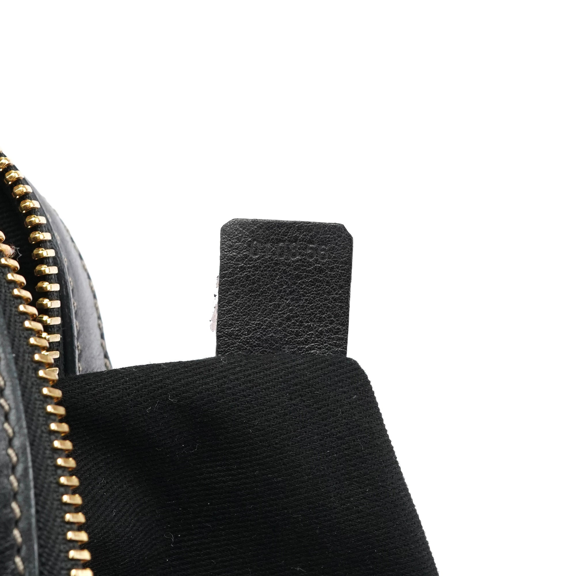 Black Leather Bay Tote Bag