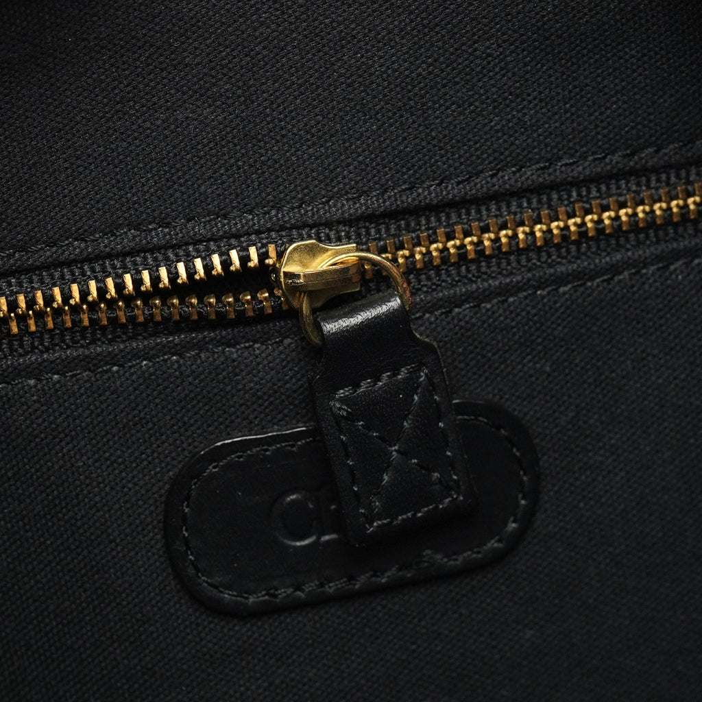 Black Leather C Shoulder Bag