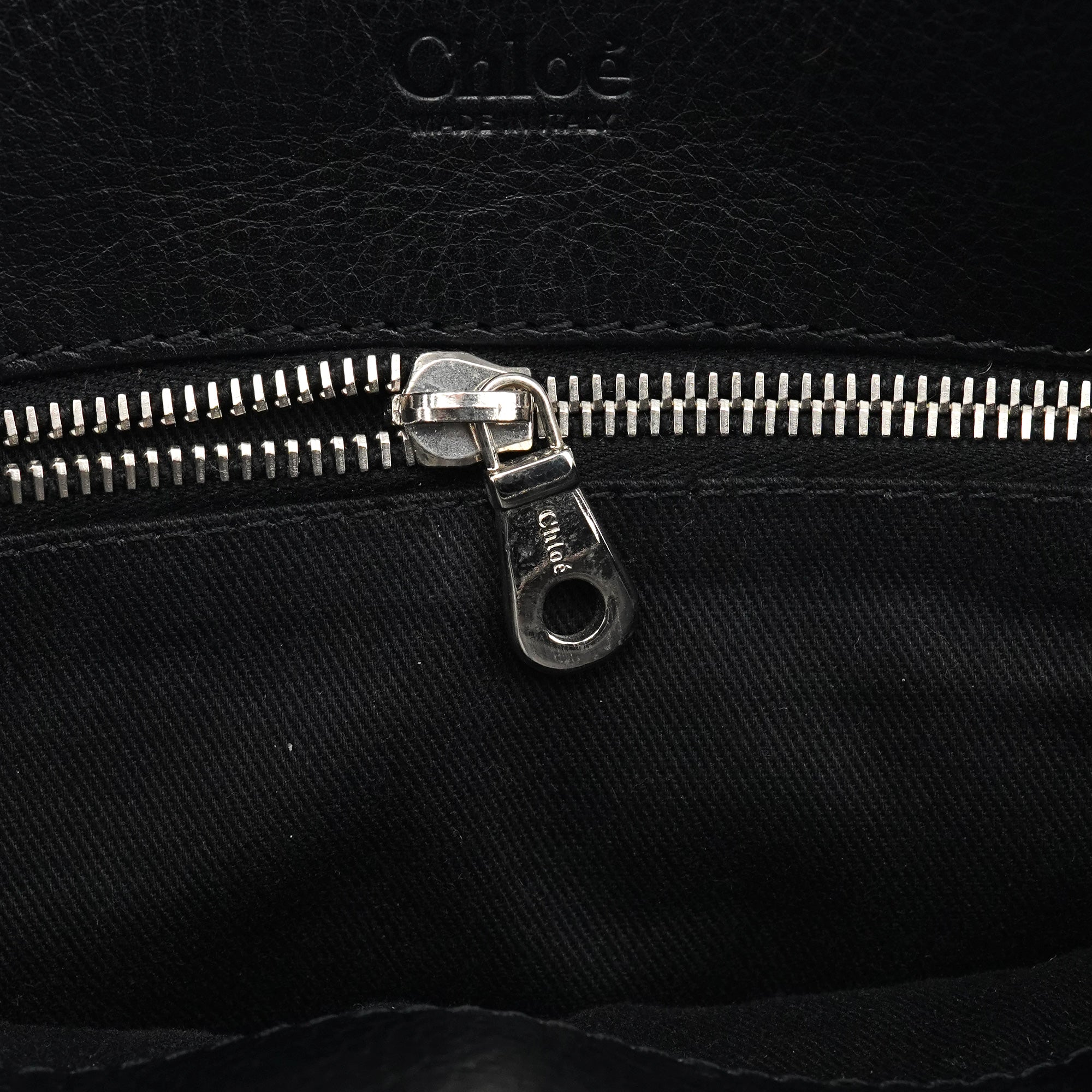 Black Leather Edith Tote Bag