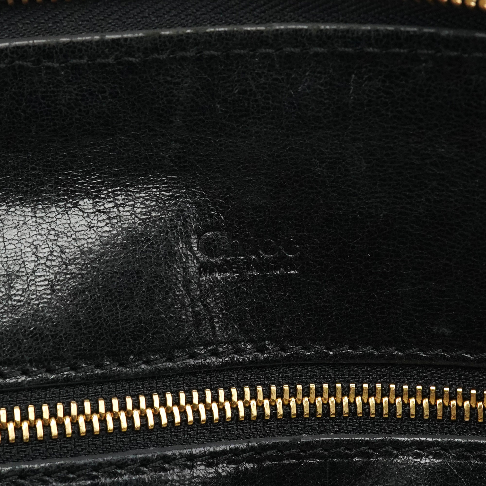 Black Leather Heloise Tote Bag