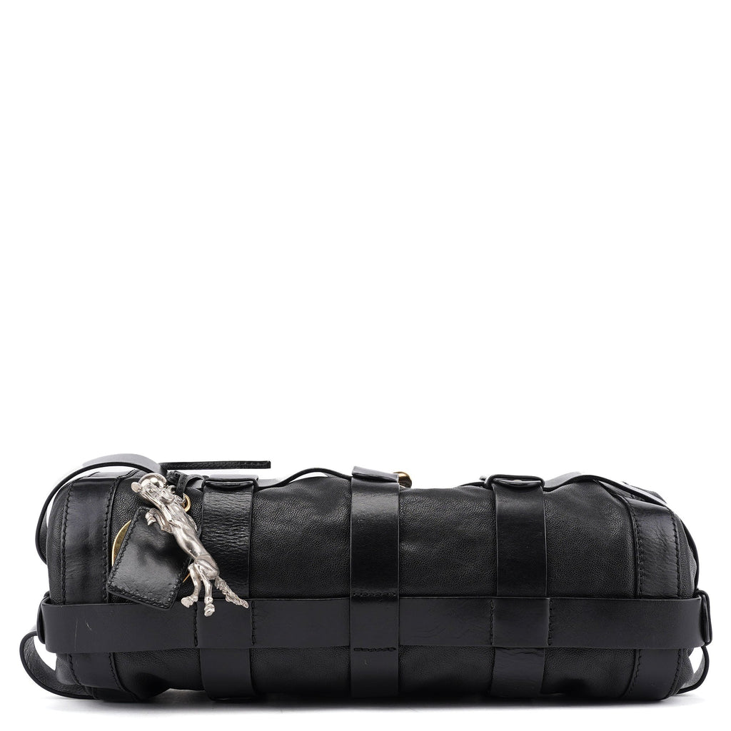 Black Leather Kerala Bag