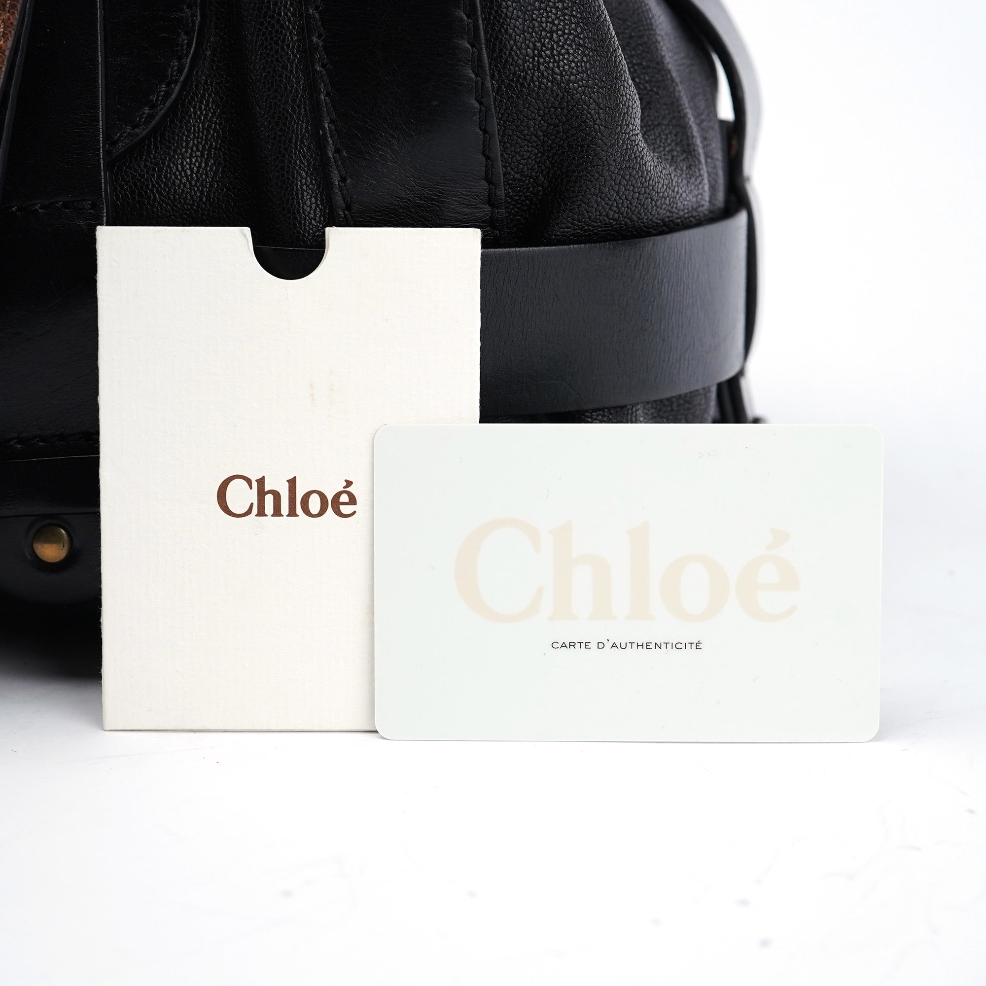 Black Leather Kerala Bag