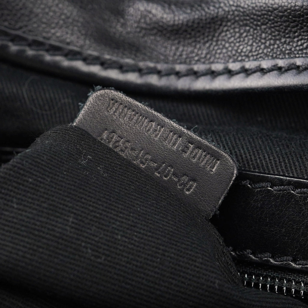 Black Leather Kerala Bag