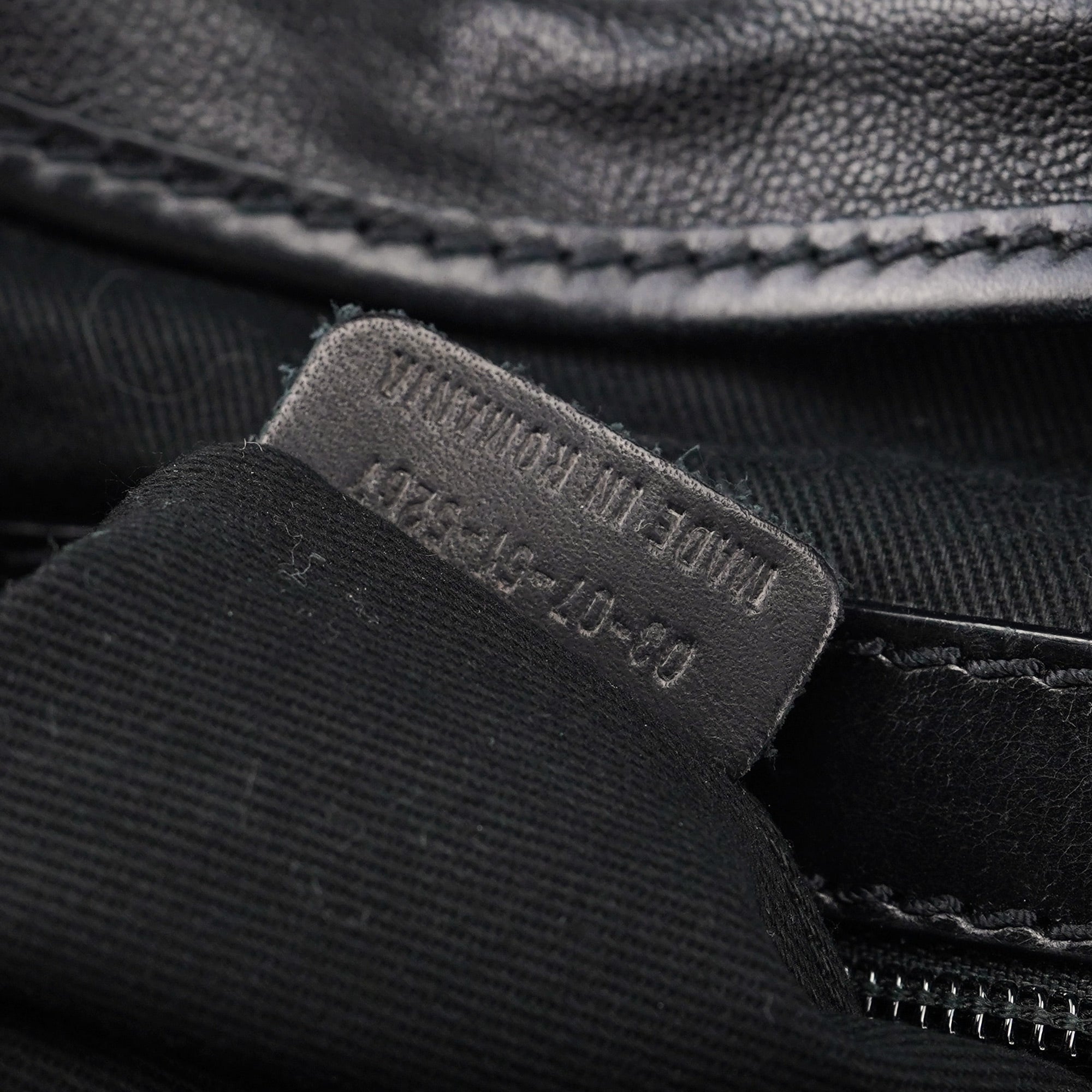 Black Leather Kerala Bag