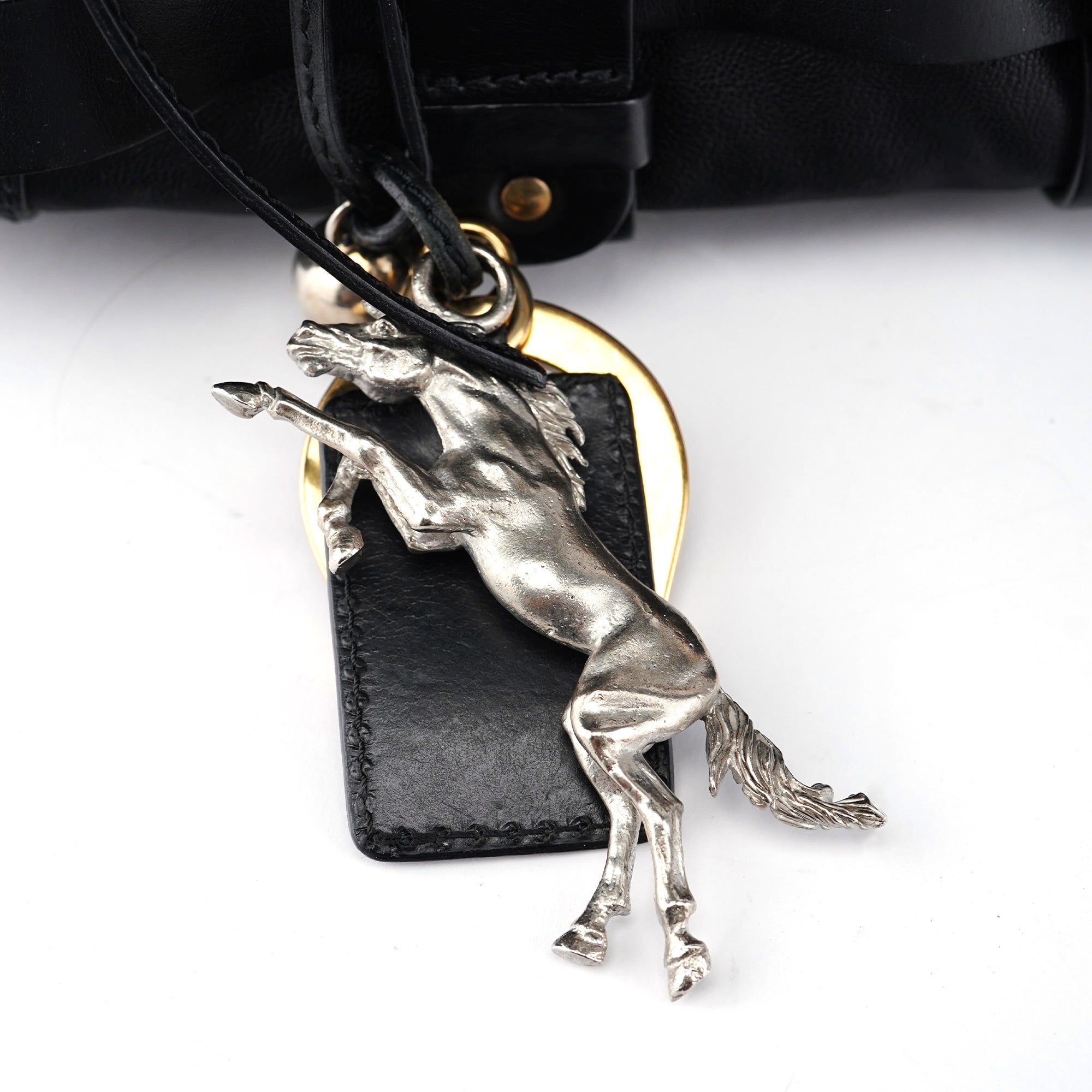 Black Leather Kerala Bag