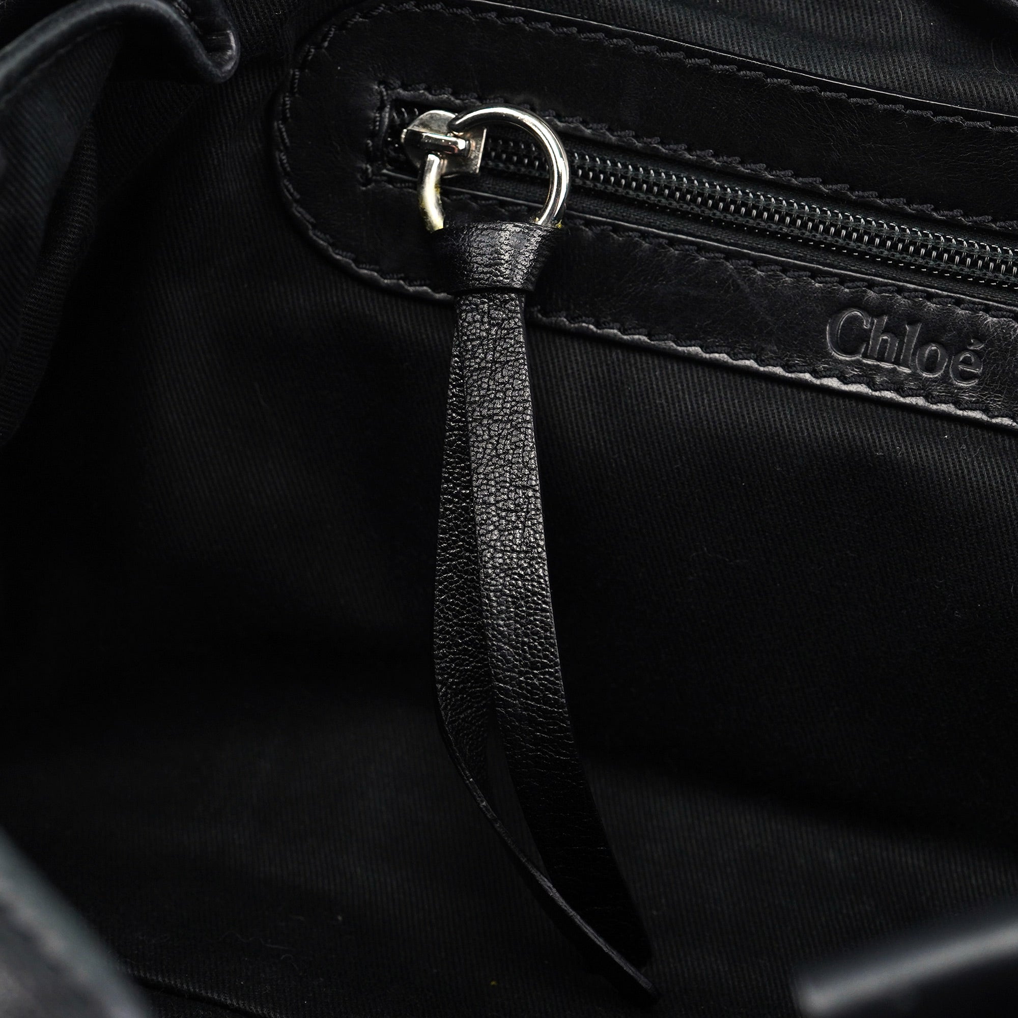 Black Leather Kerala Bag