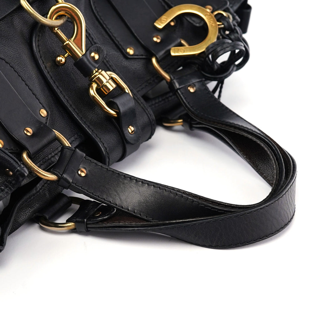 Black Leather Kerala Bag