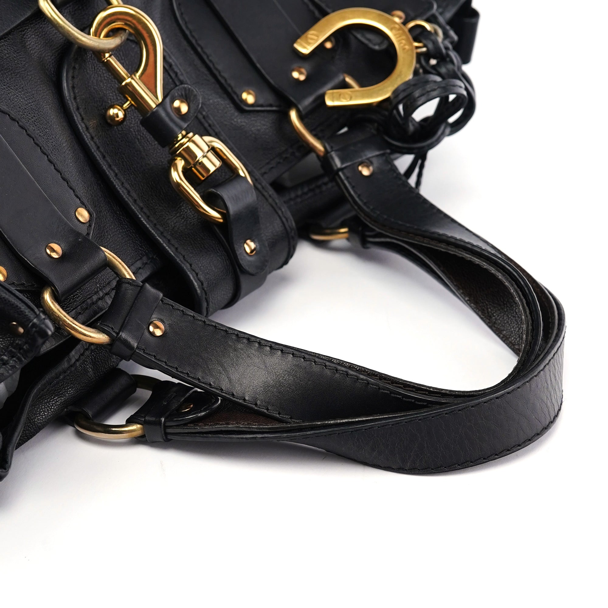 Black Leather Kerala Bag