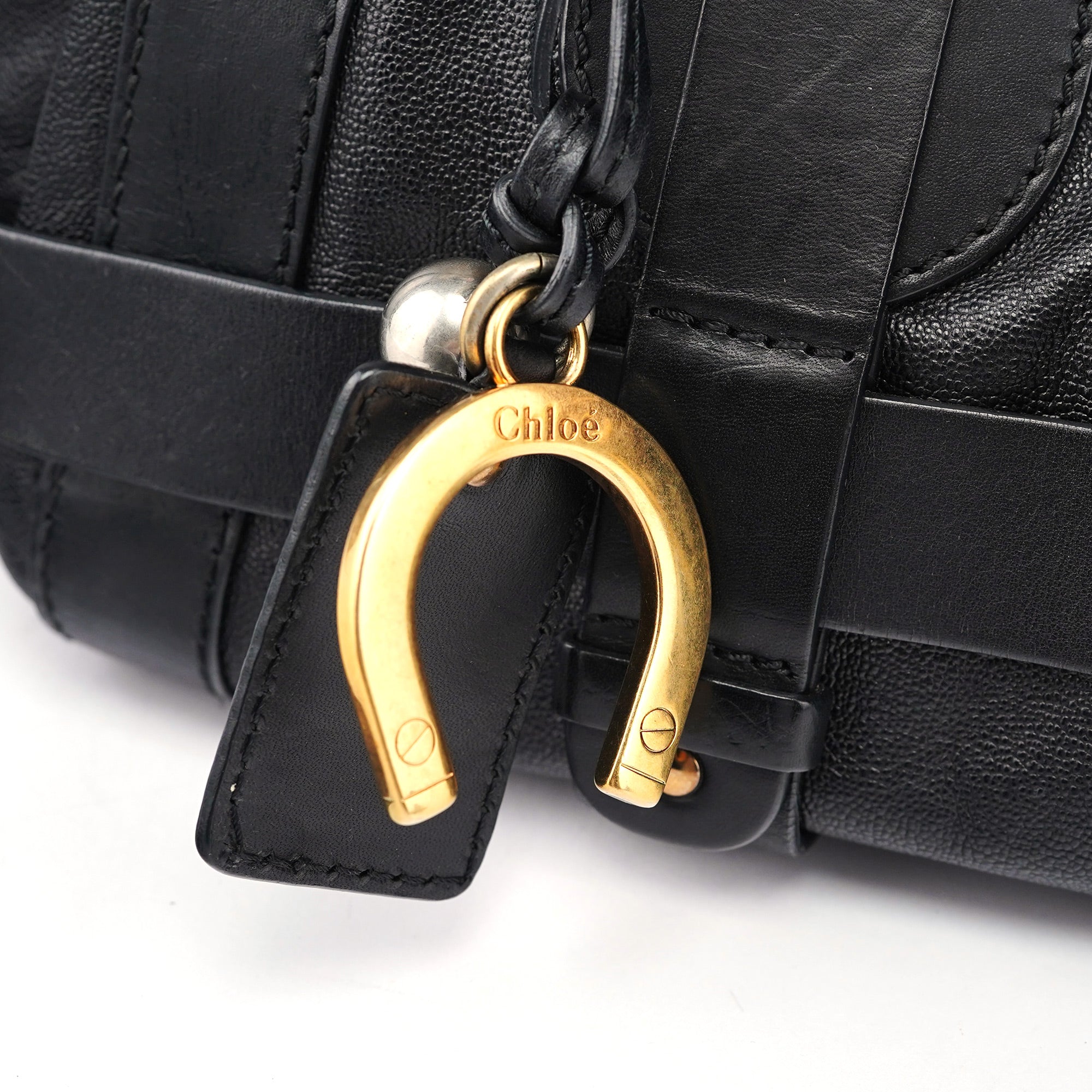 Black Leather Kerala Bag