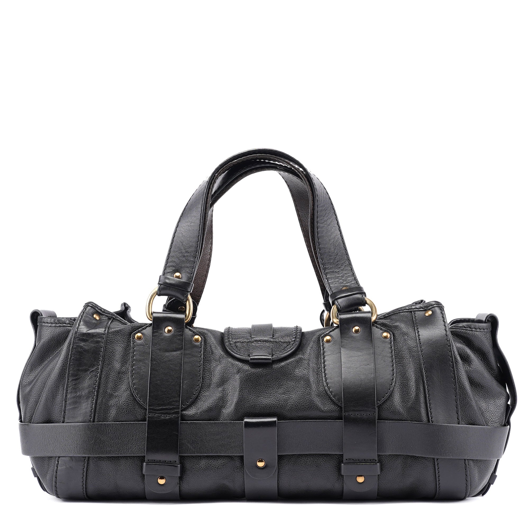 Black Leather Kerala Bag