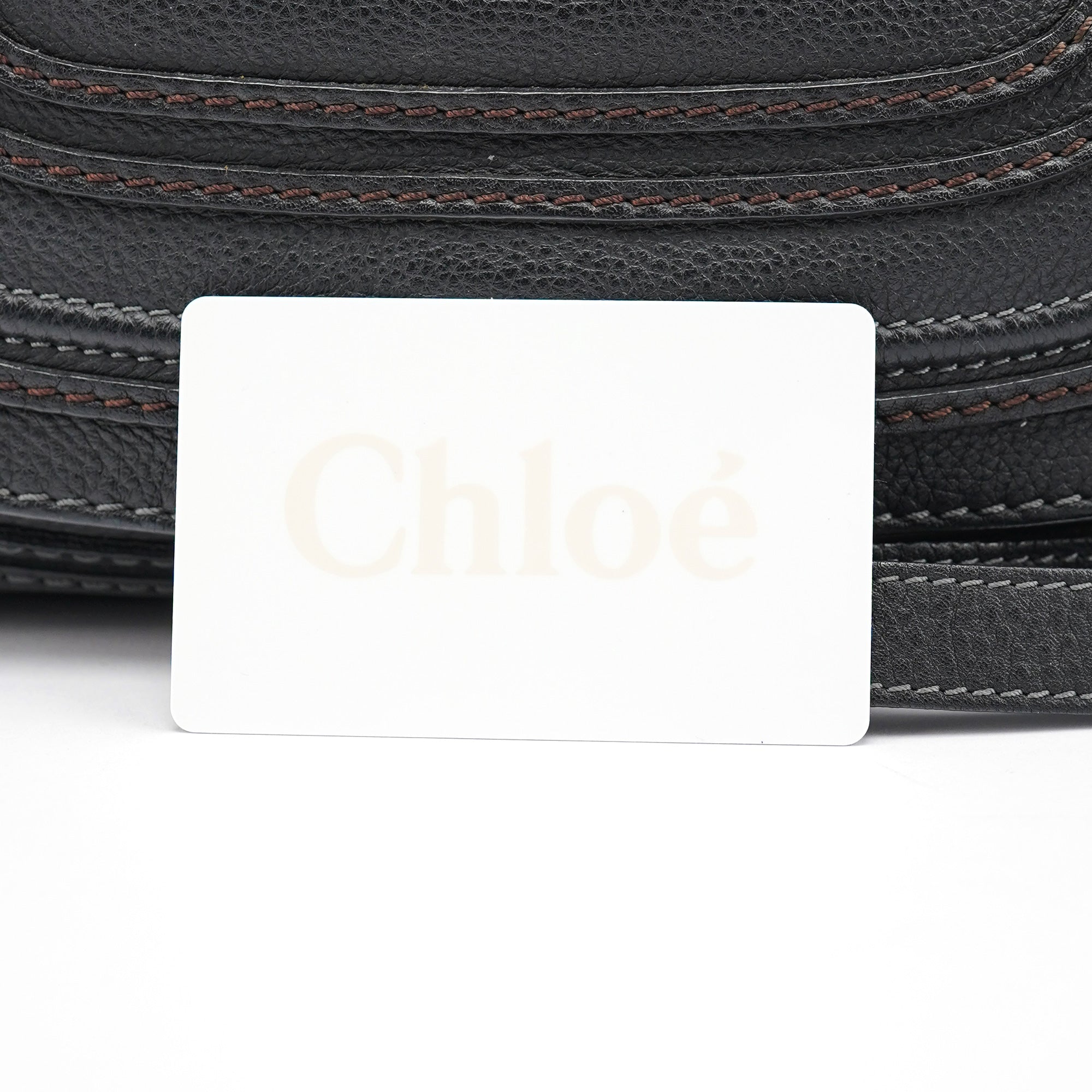Black Leather Marcie 2-Way Bag