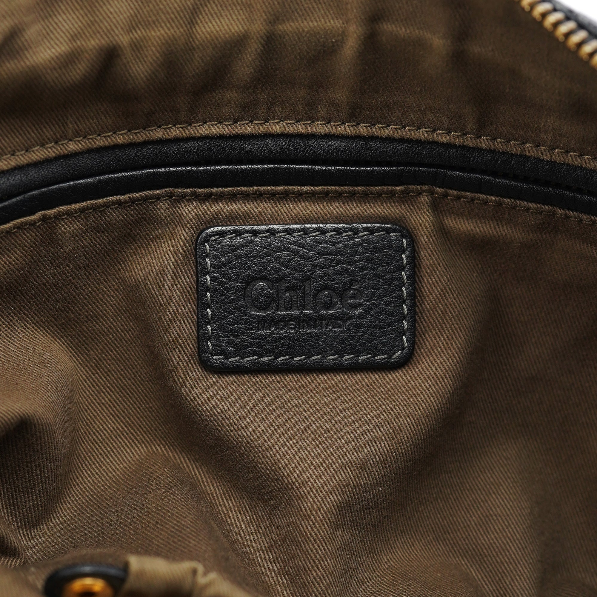 Black Leather Marcie 2-Way Bag