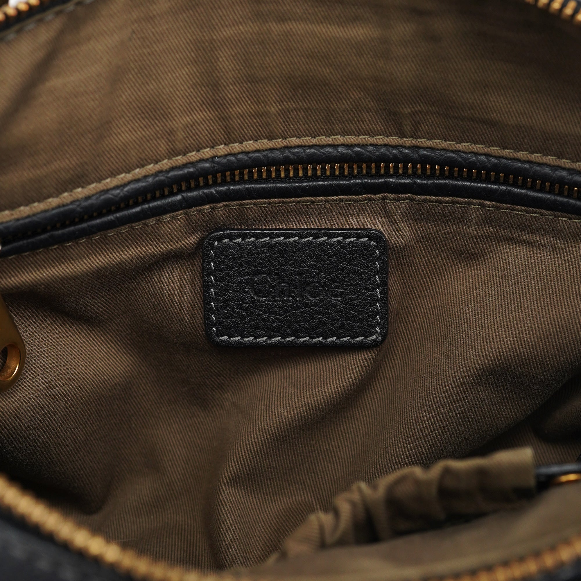 Black Leather Marcie 2-Way Bag