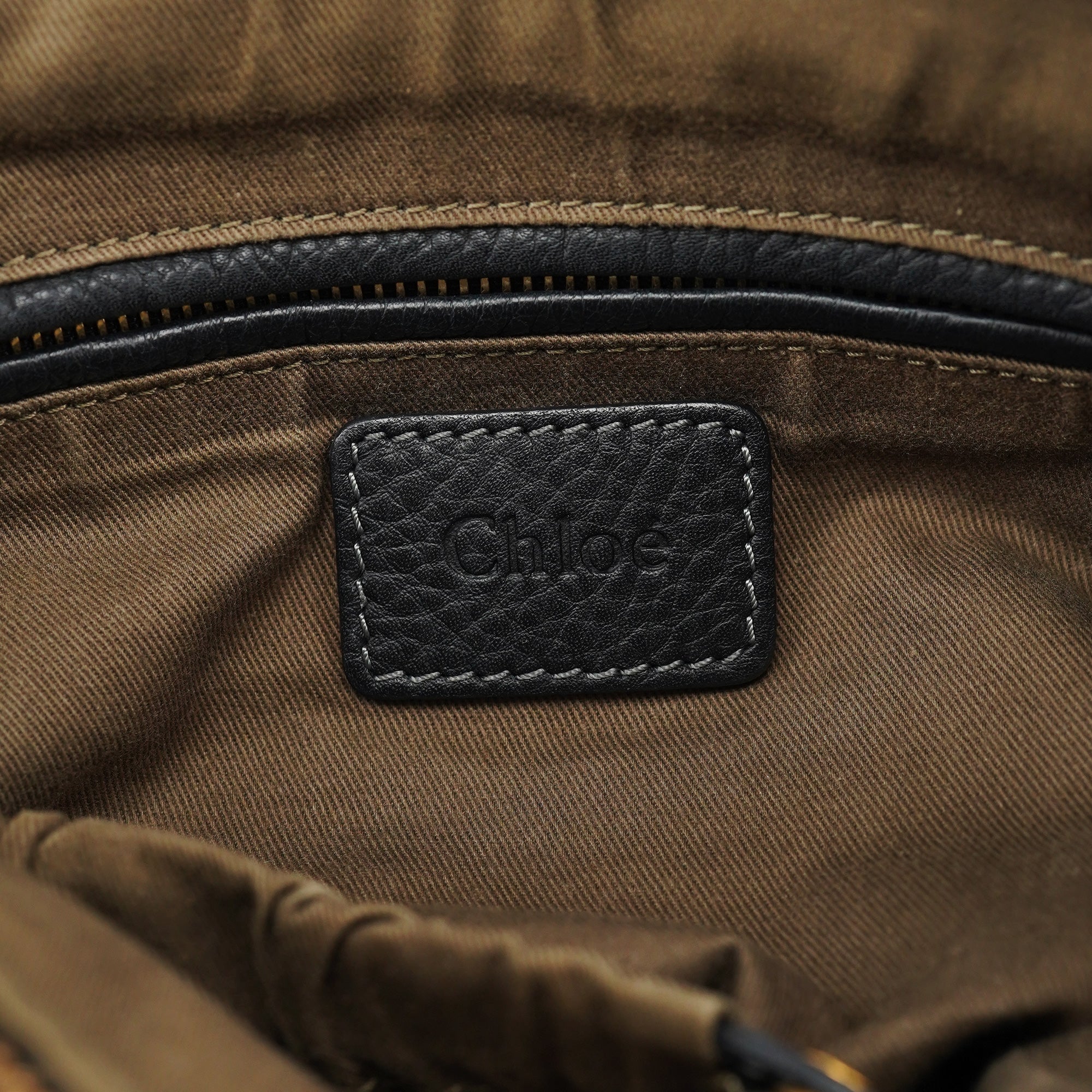 Black Leather Marcie 2-Way Bag
