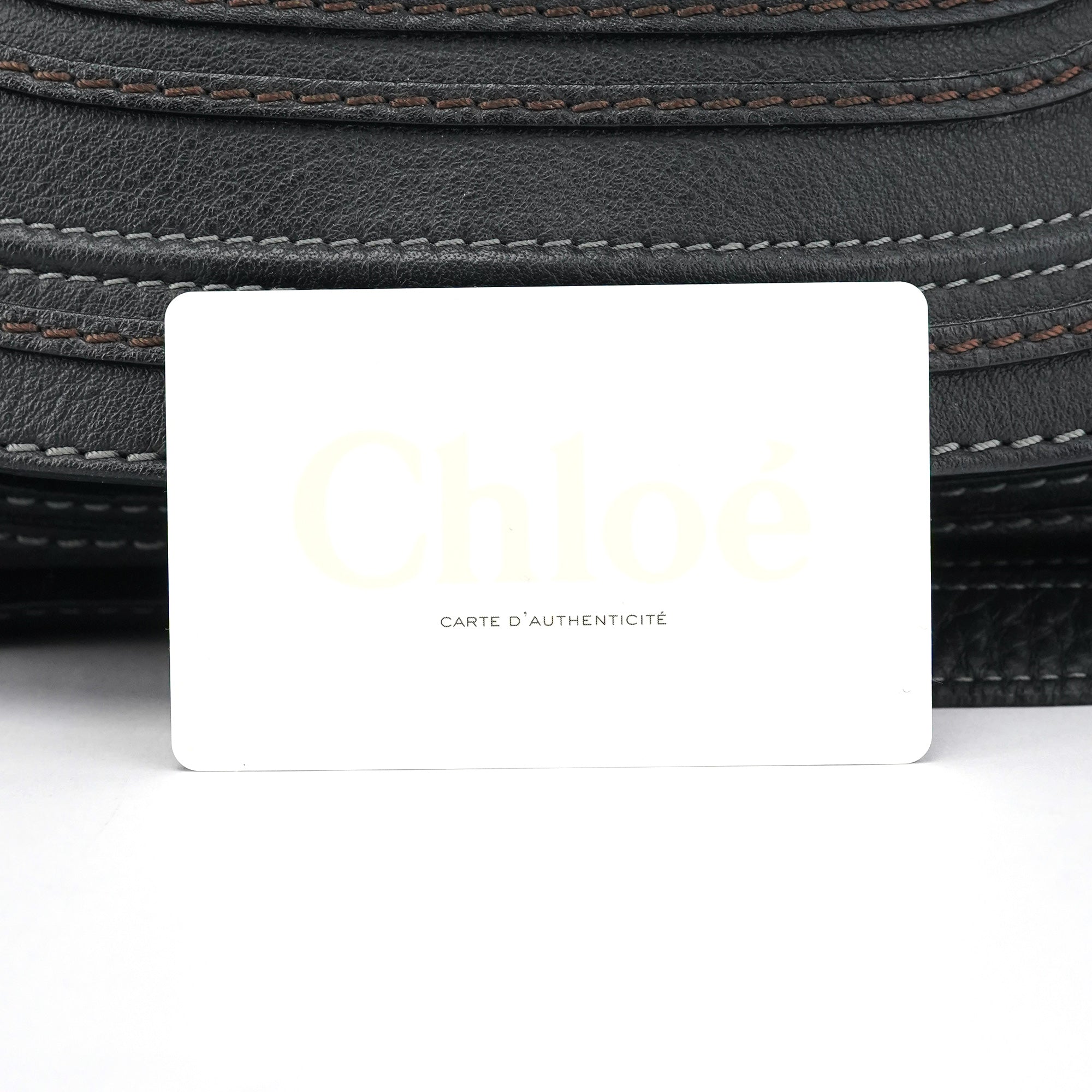 Black Leather Marcie 2-Way Bag