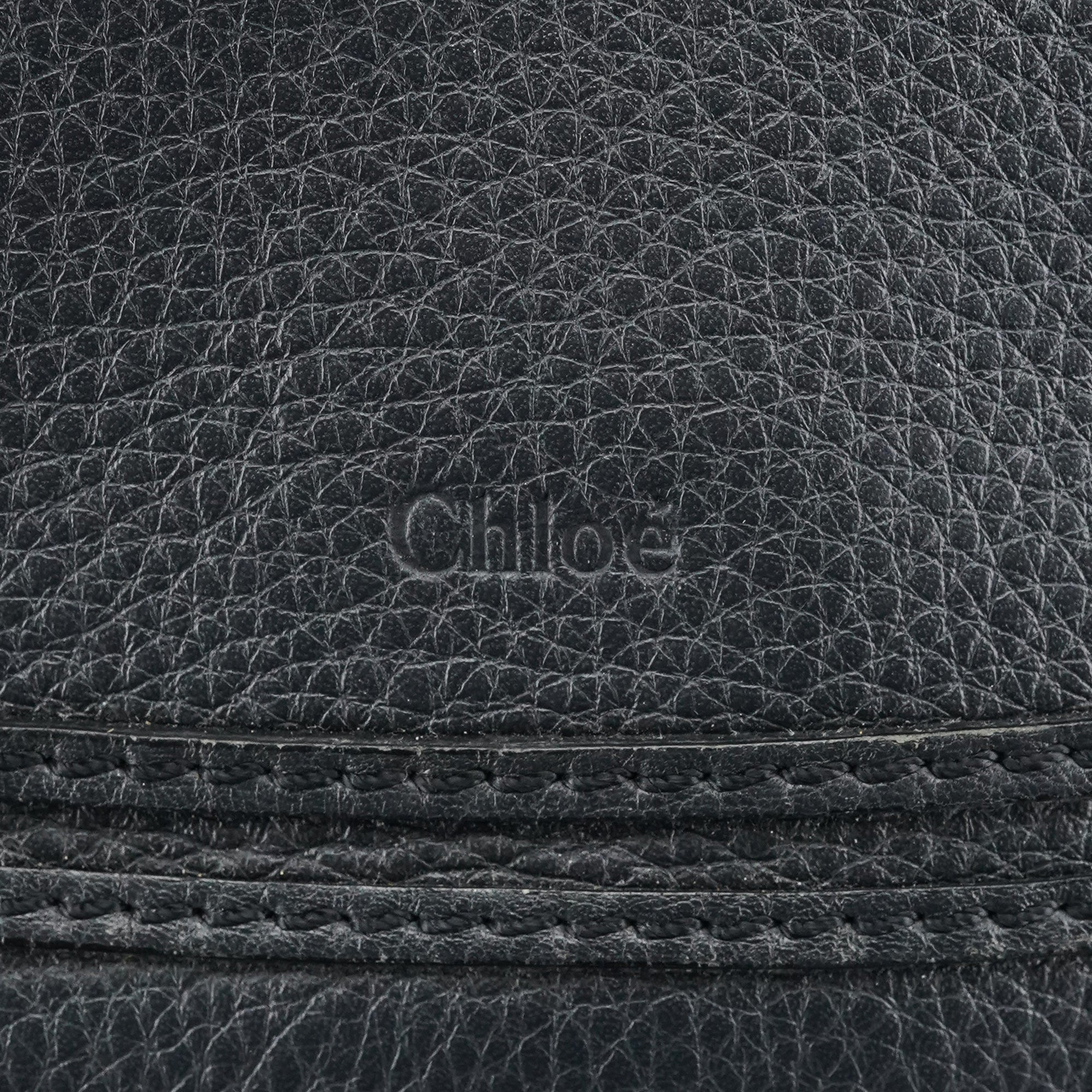Black Leather Marcie 2-Way Bag