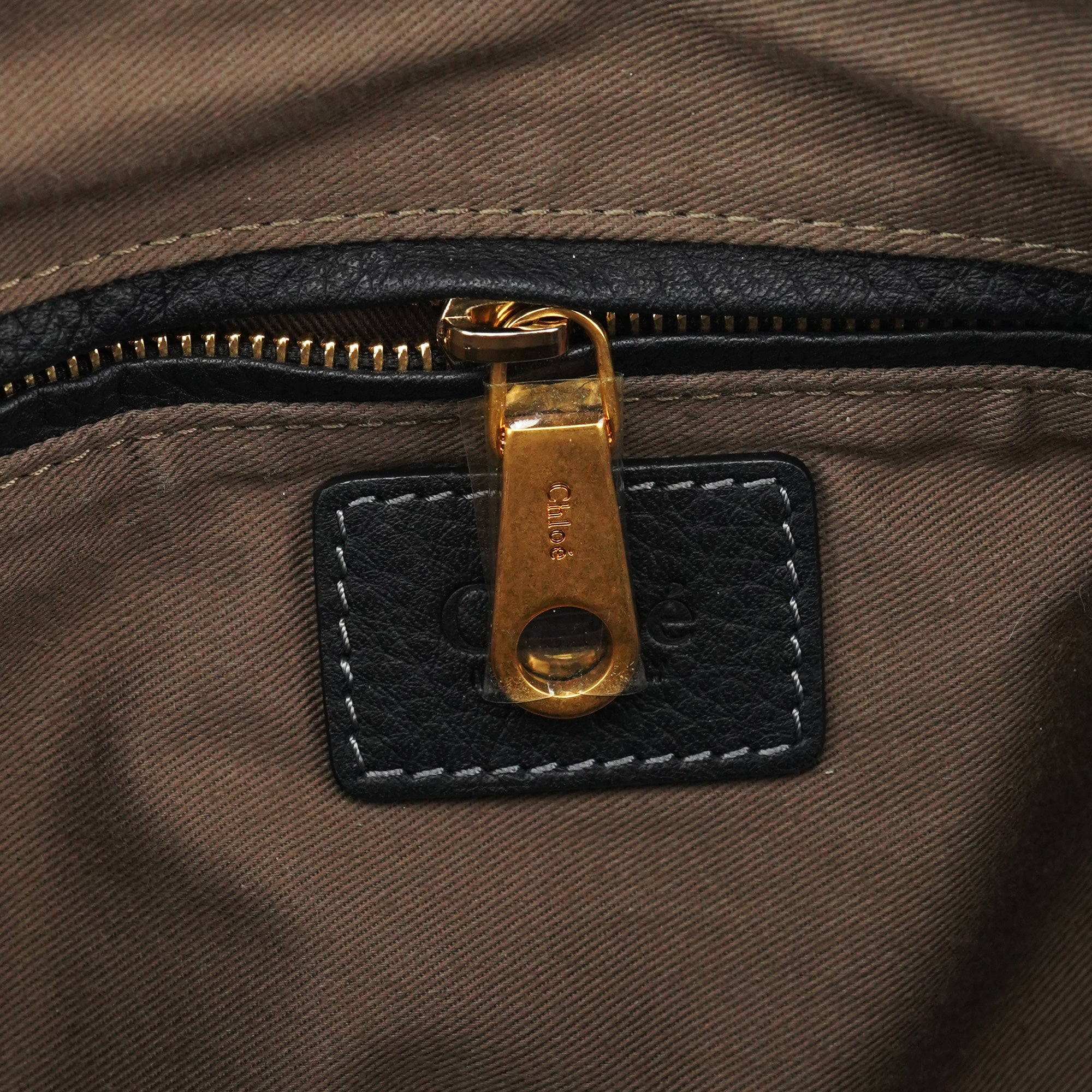 Black Leather Marcie 2-Way Bag
