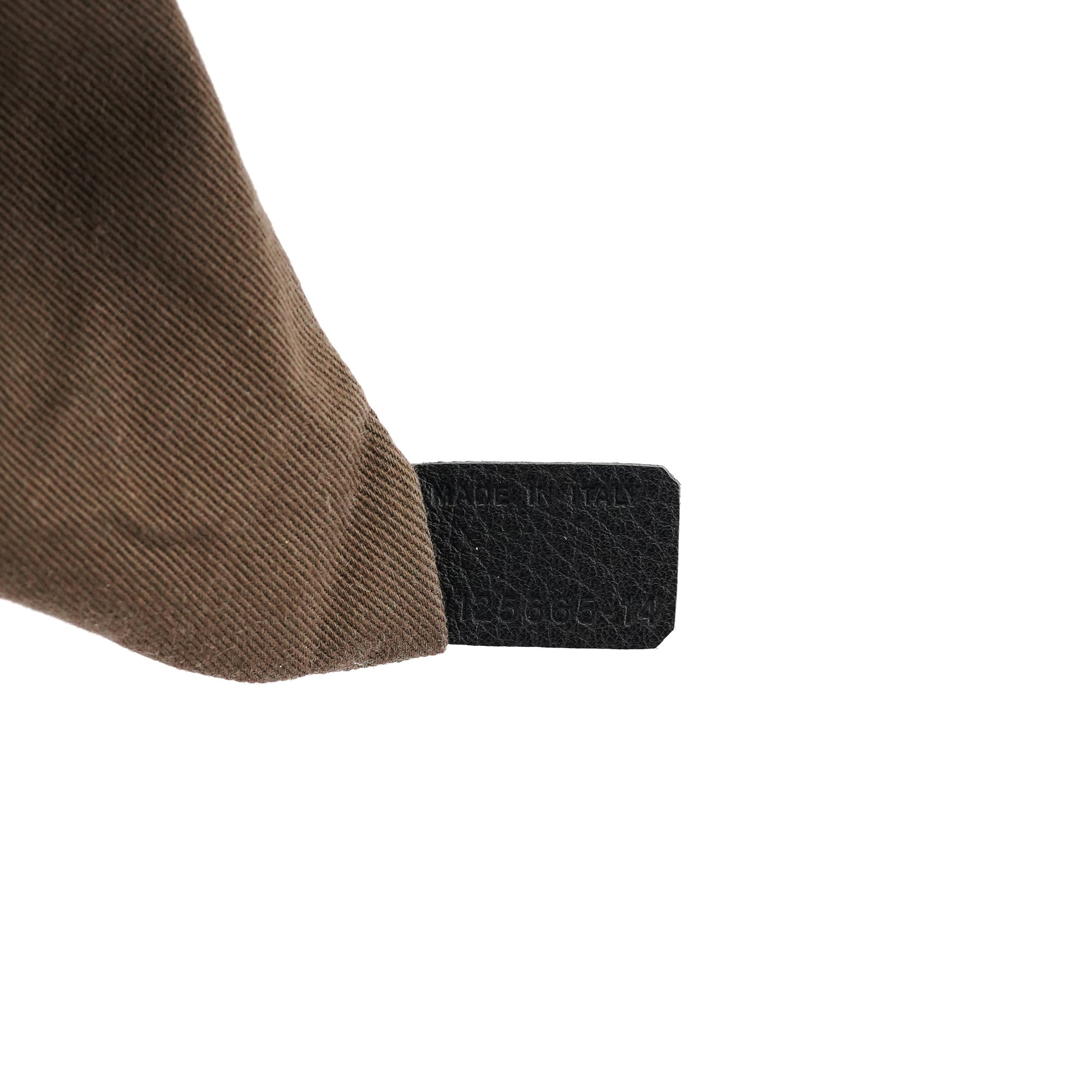 Black Leather Marcie Shoulder Bag