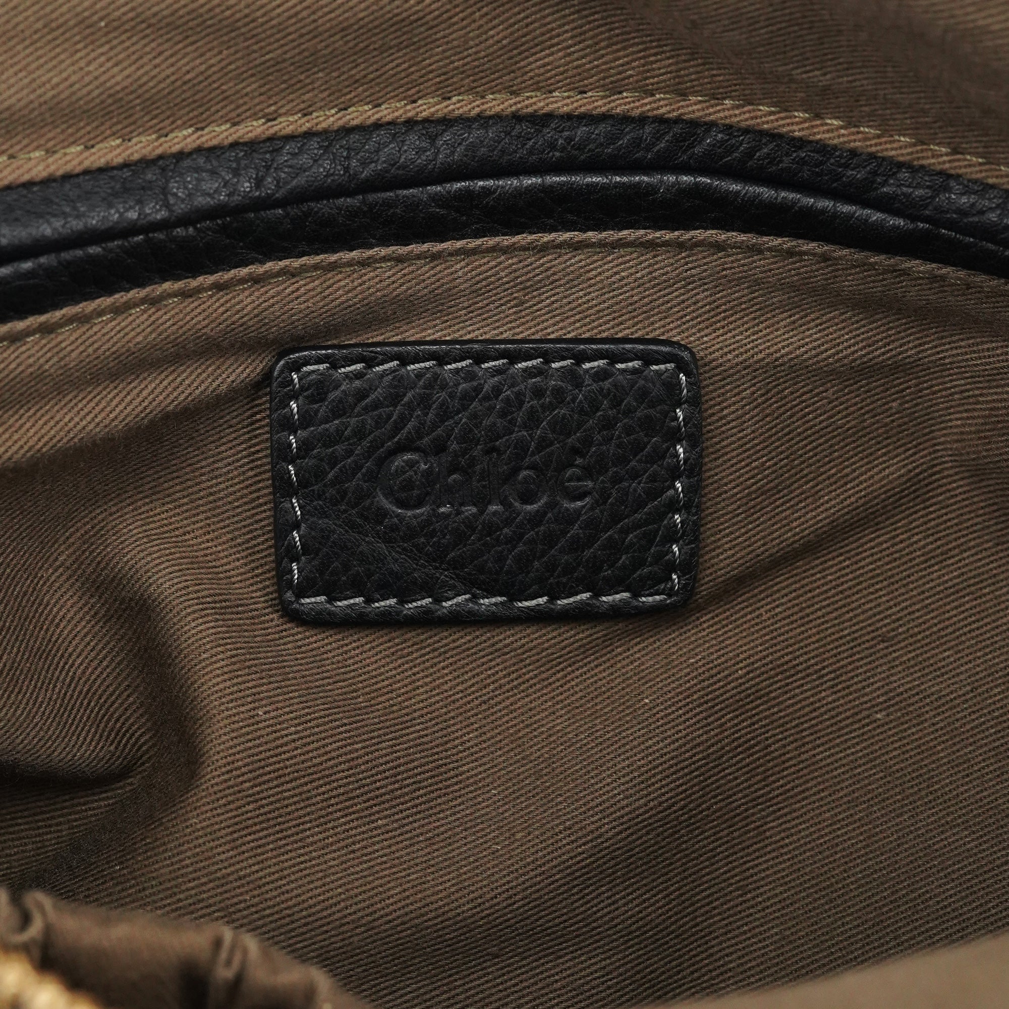 Black Leather Marcie Shoulder Bag
