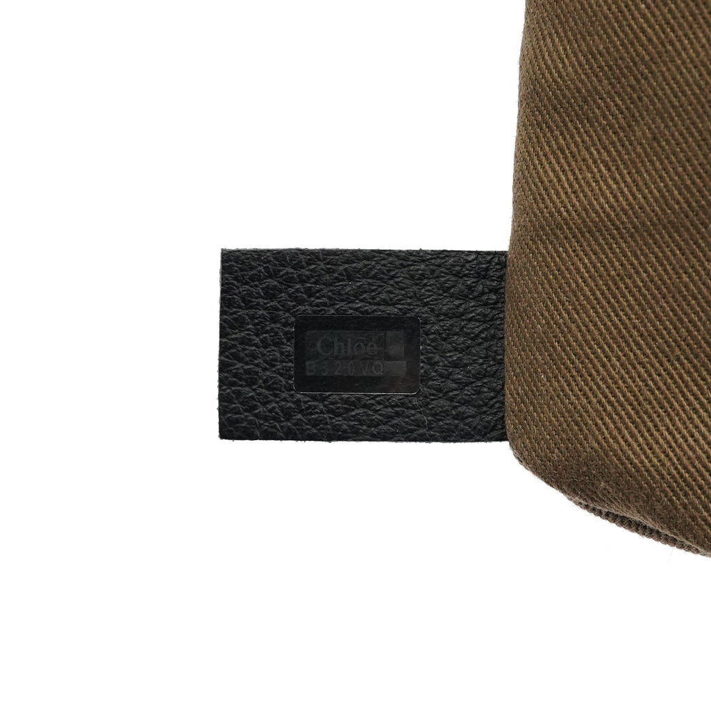 Black Leather Marcie Shoulder Bag