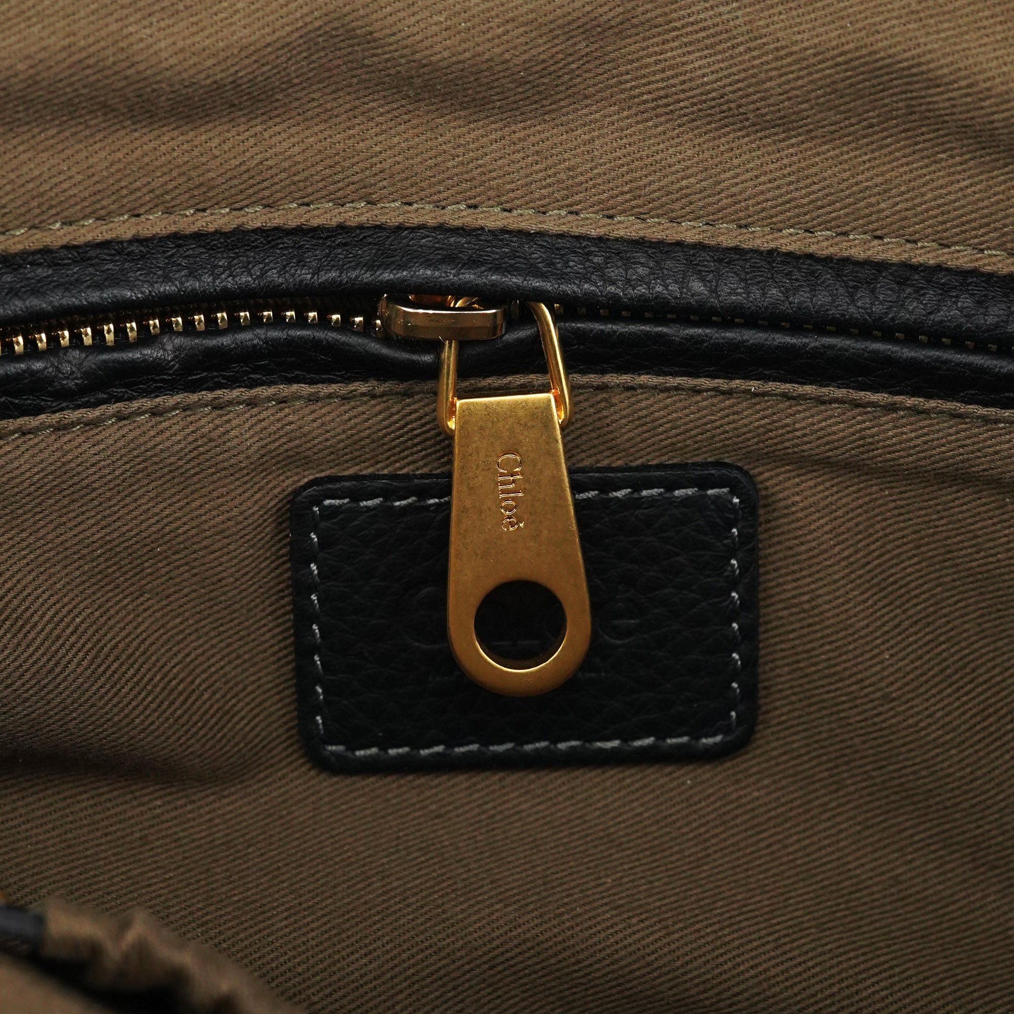Black Leather Marcie Shoulder Bag