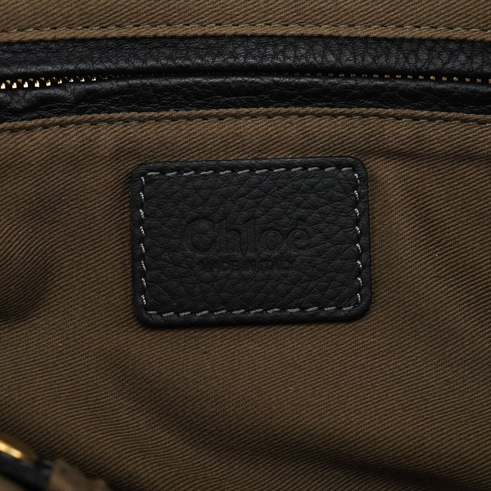Black Leather Marcie Shoulder Bag