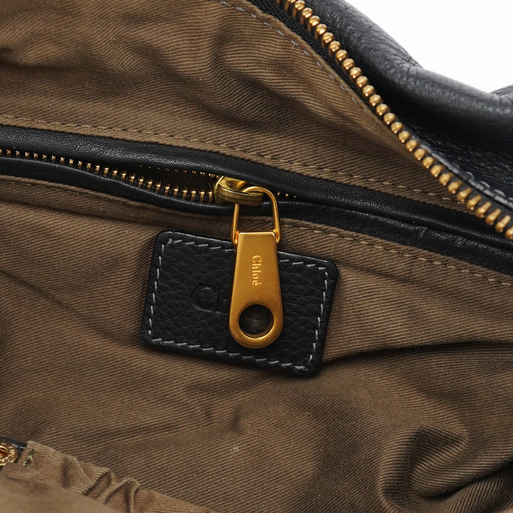 Black Leather Marcie Tote Bag