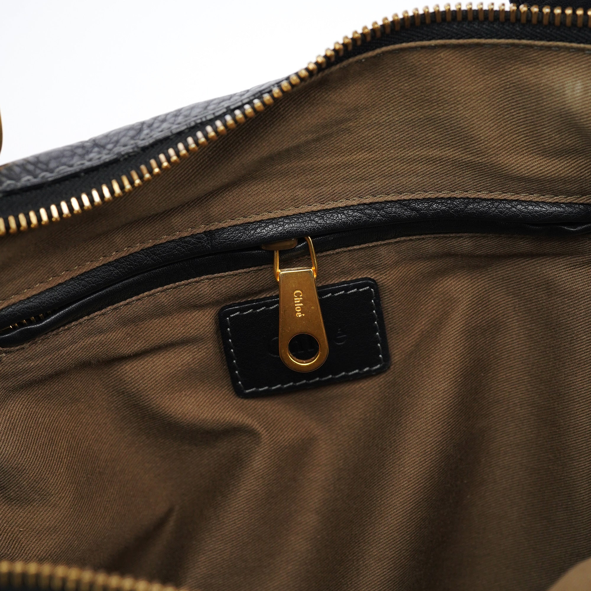 Black Leather Marcie Tote Bag