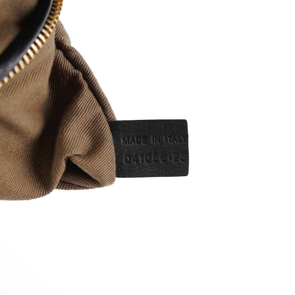 Black Leather Marcie Tote Bag