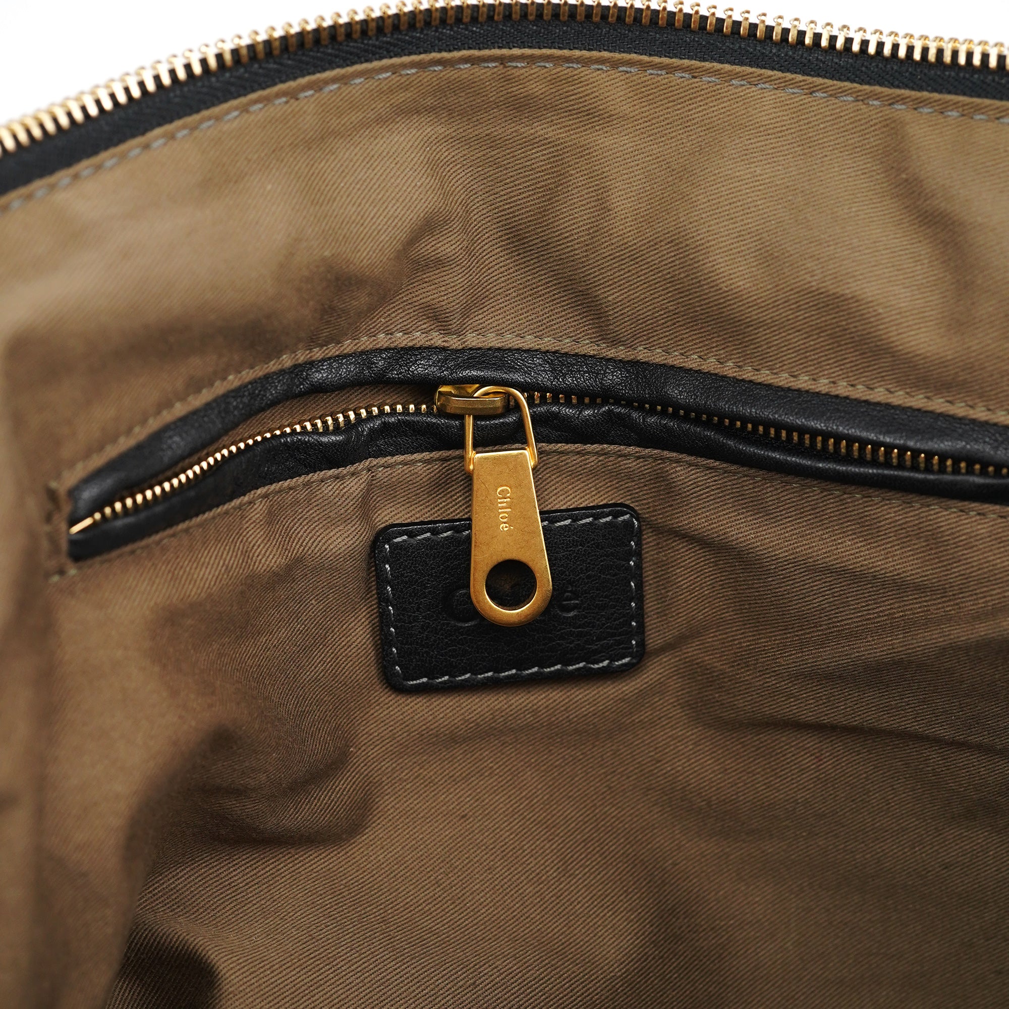 Black Leather Marcie Tote Bag