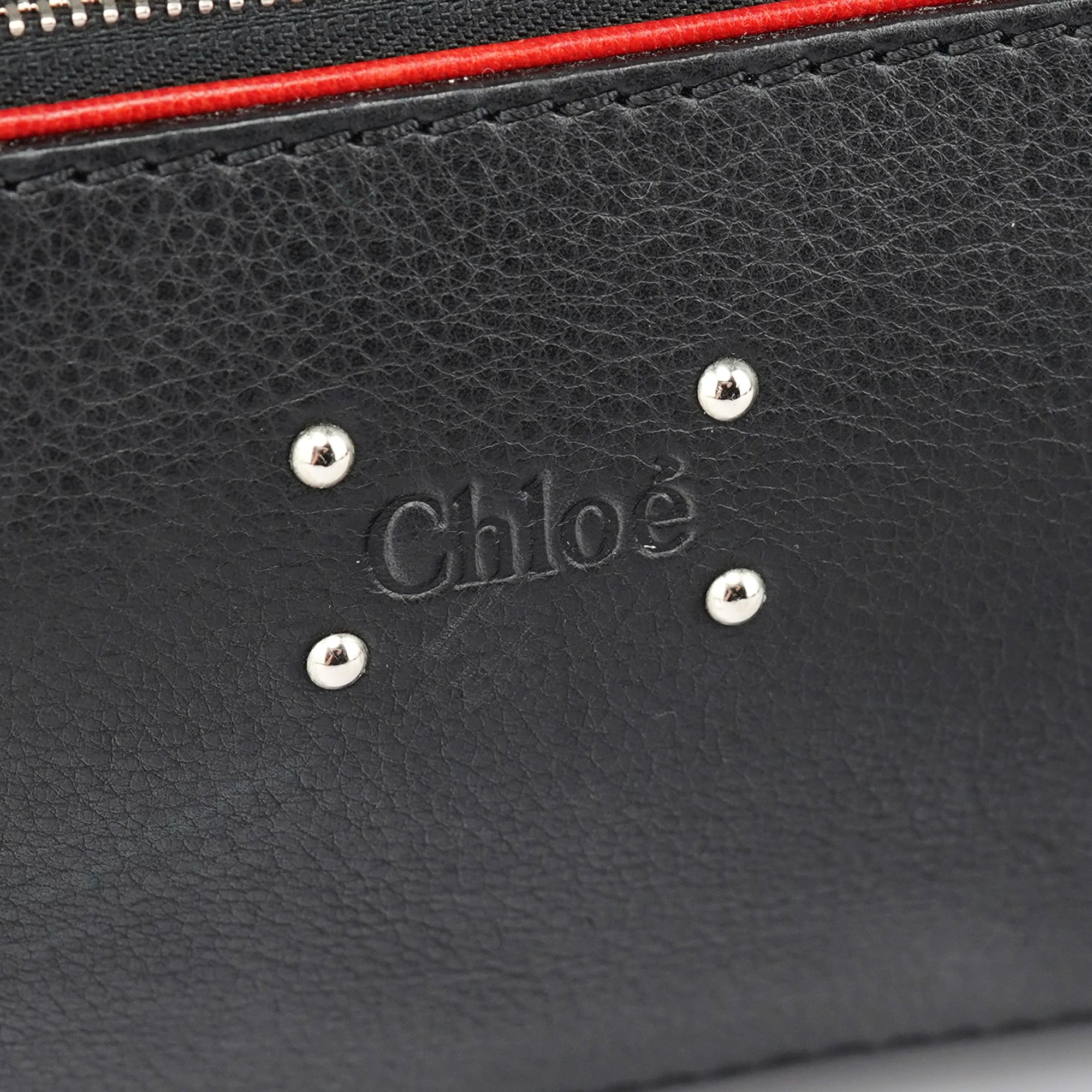 Black Leather Paddington Boston Bag