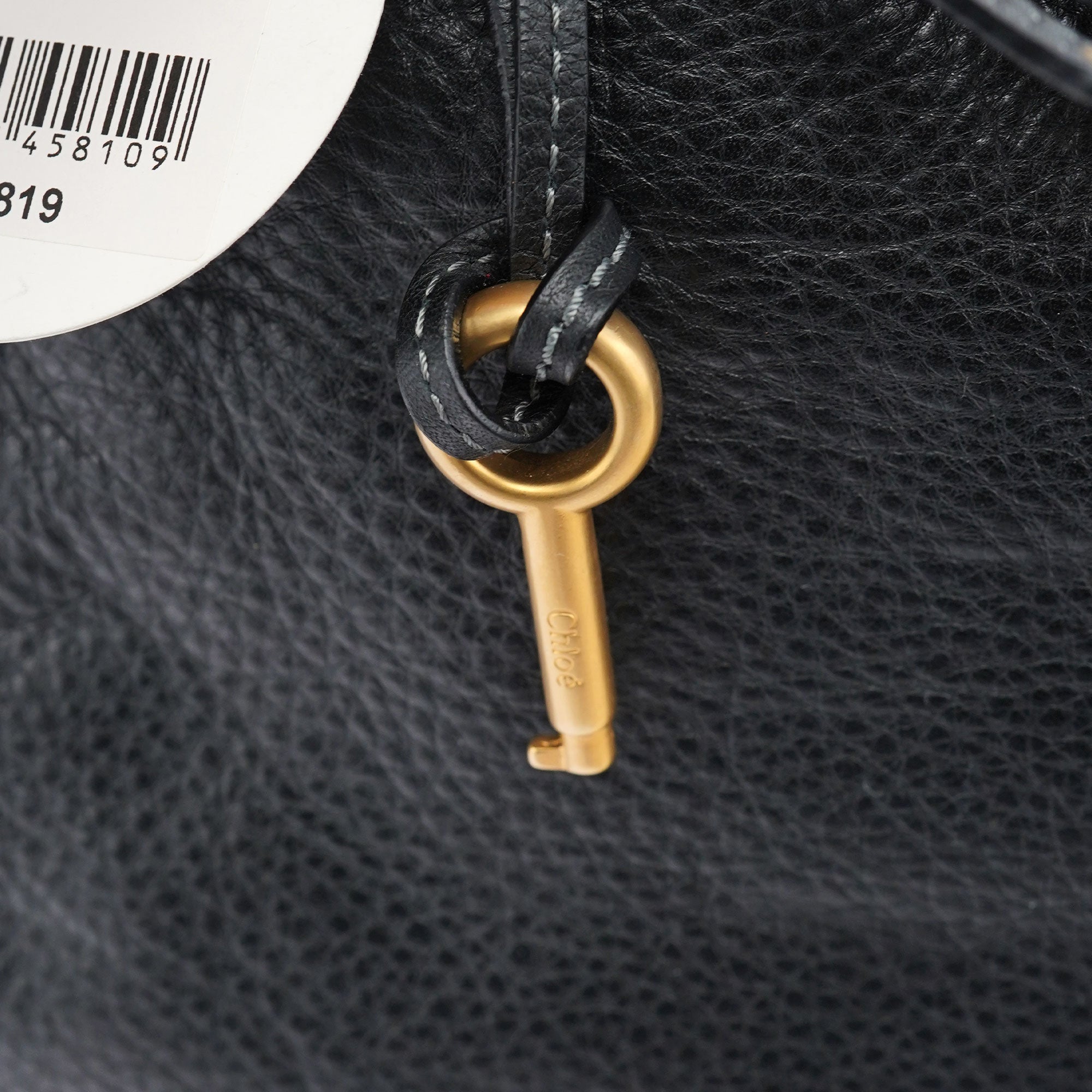 Black Leather Paddington Shoulder Bag