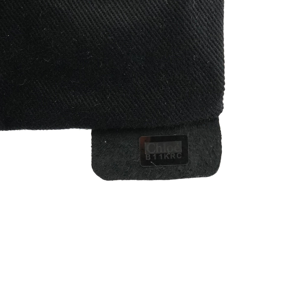 Black Leather Paddington Shoulder Bag