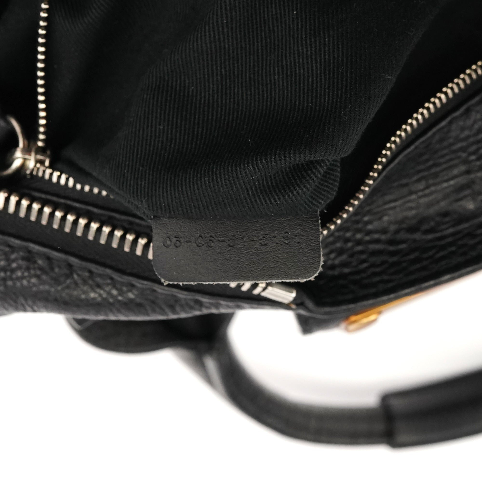 Black Leather Paddington Shoulder Bag