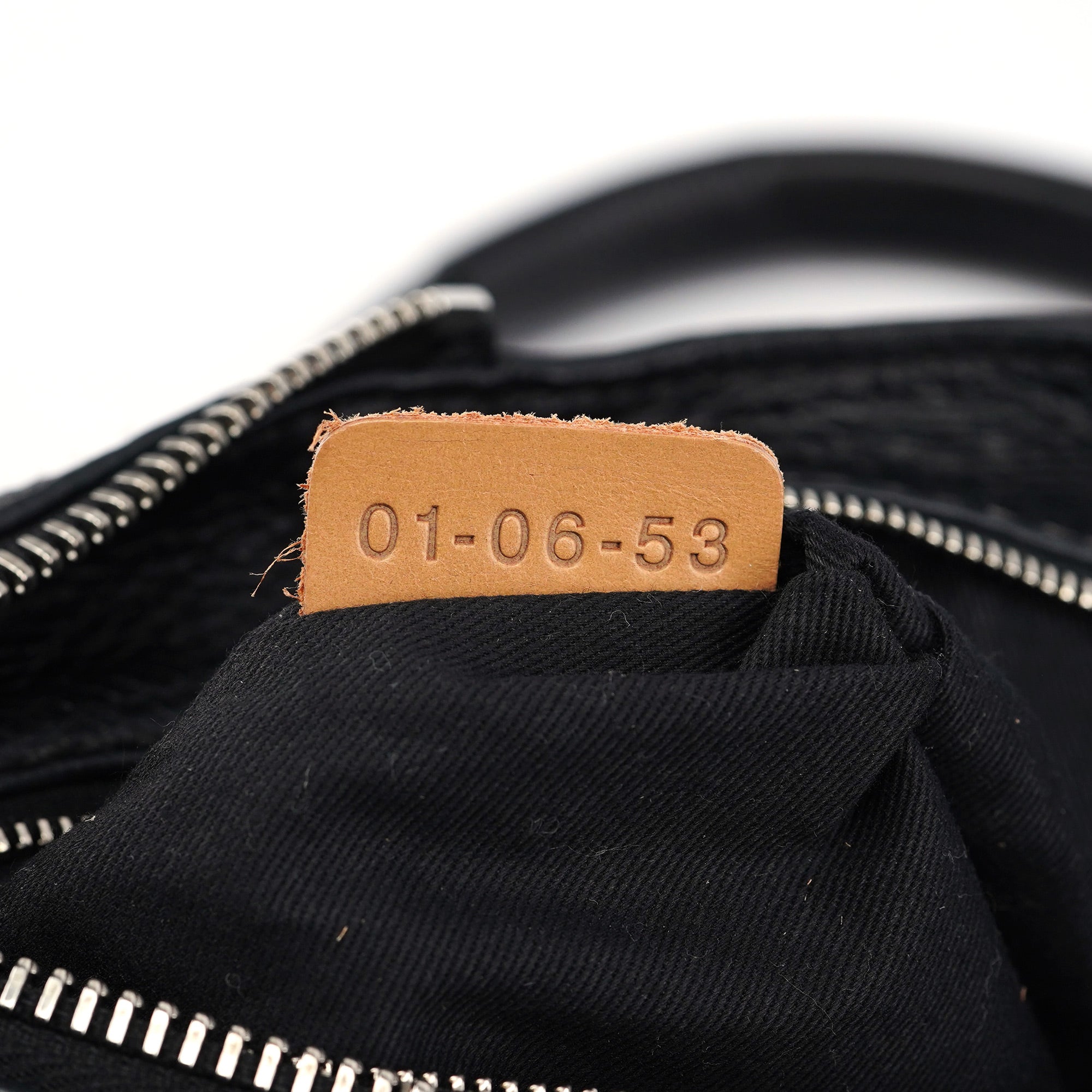 Black Leather Paddington Shoulder Bag