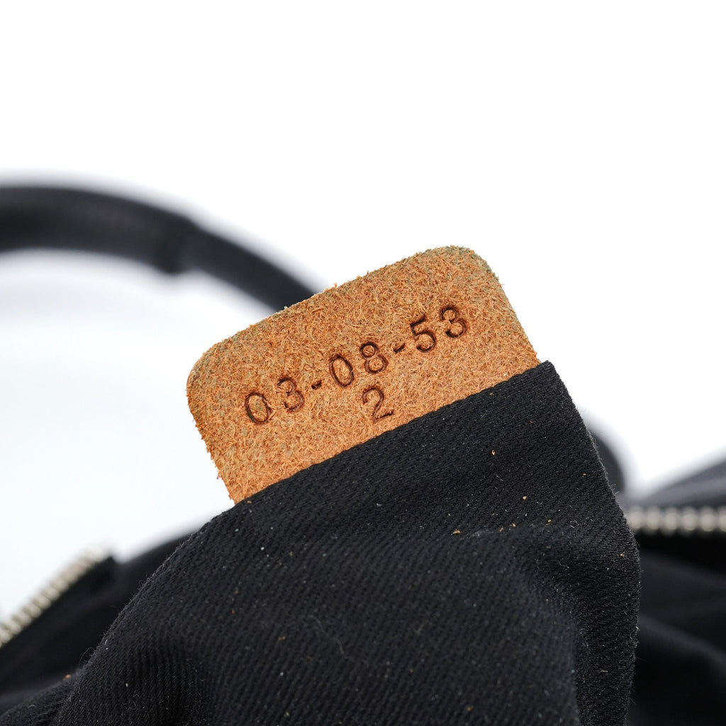 Black Leather Paddington Shoulder Bag