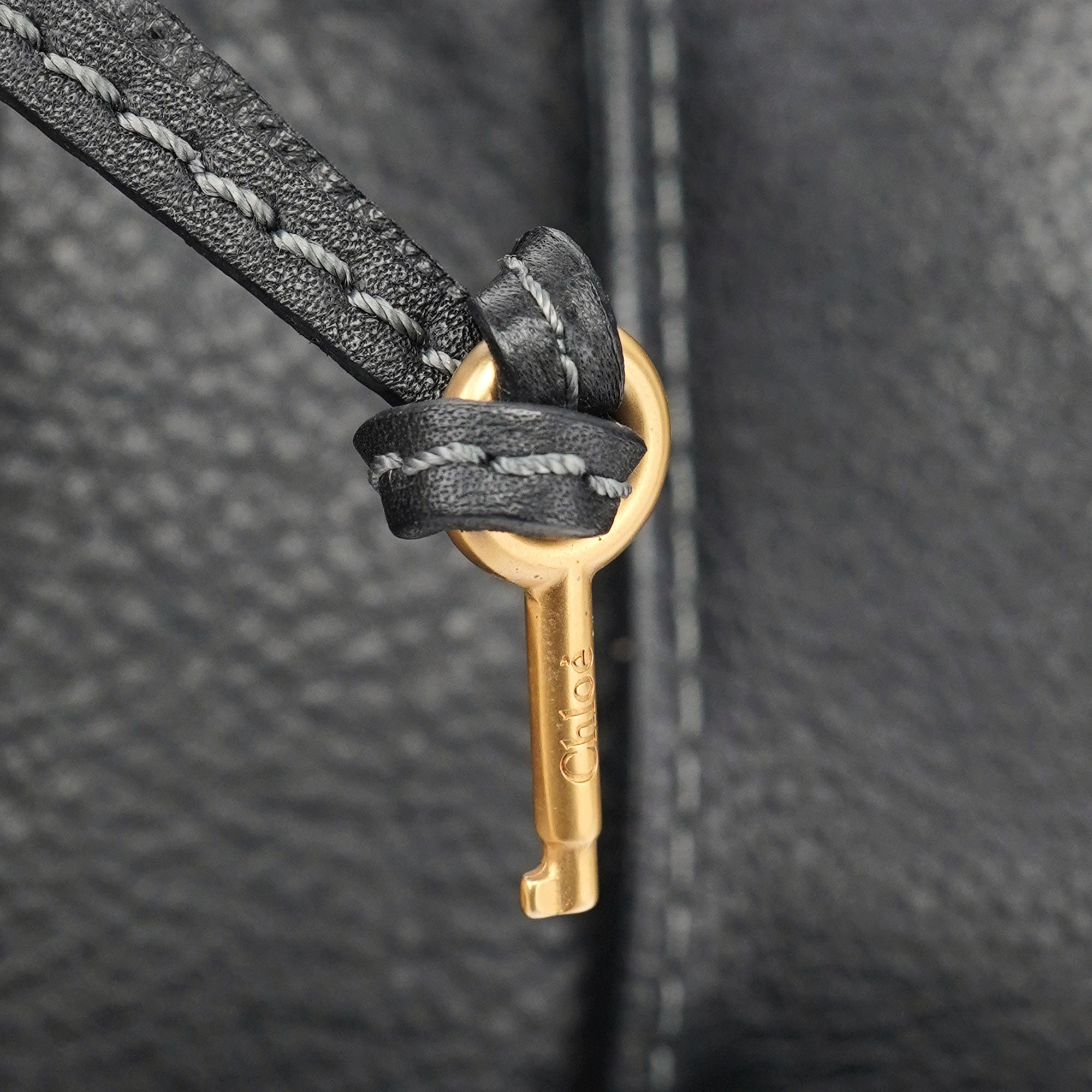 Black Leather Paddington Tote Bag