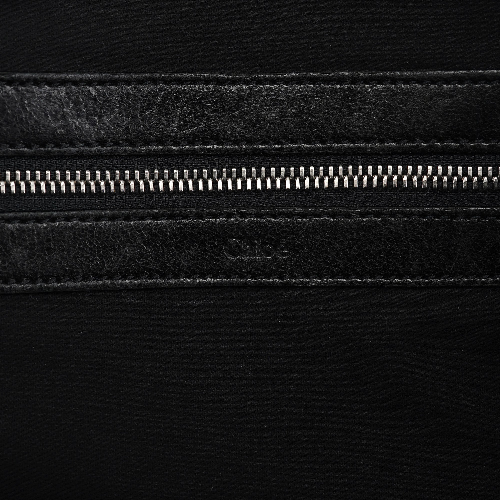 Black Leather Paddington Tote Bag