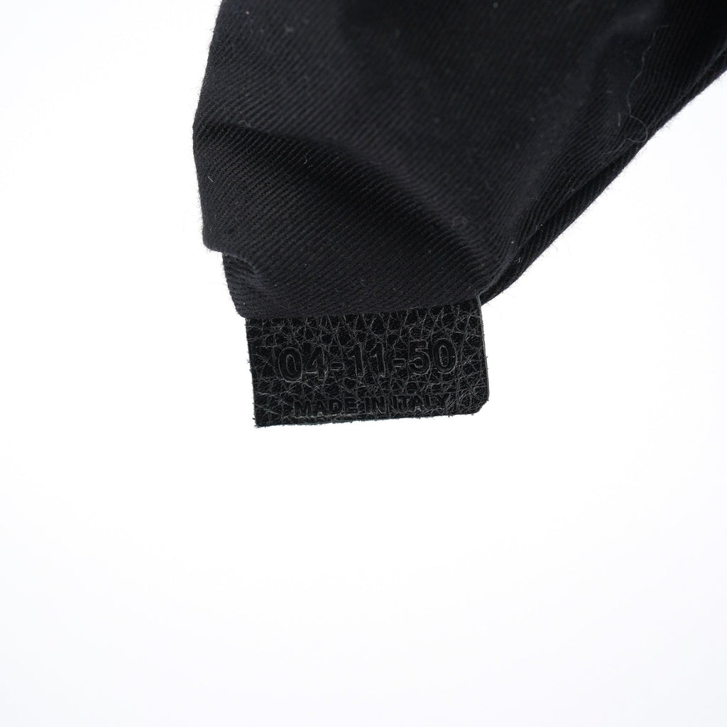 Black Leather Paraty 2-Way Bag