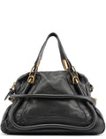 Black Leather Paraty 2-Way Bag