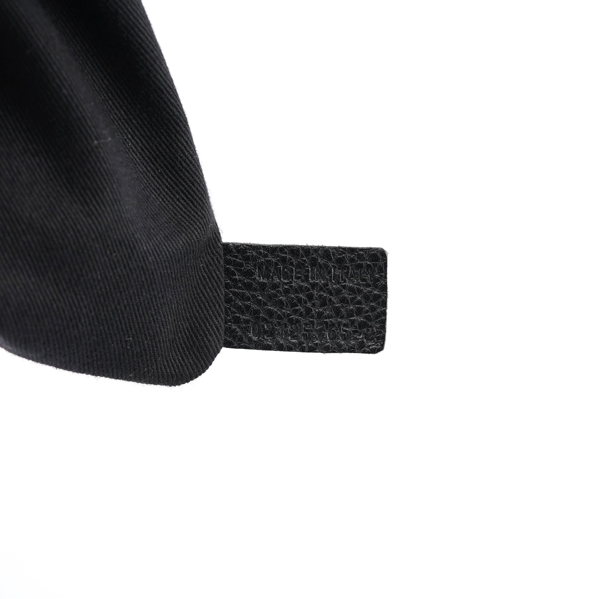 Black Leather Paraty 2-Way Bag