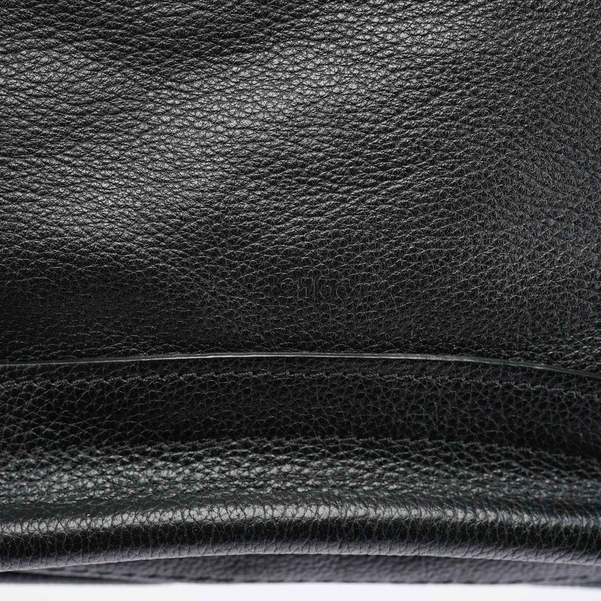 Black Leather Paraty 2-Way Bag